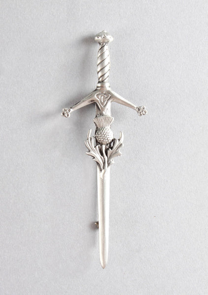 Standard Claidhmhor Sword Kilt Pin