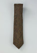 Slim Fit Brown Tweed Neck Tie