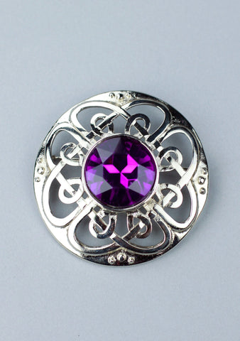 Culloden Plaid Brooch