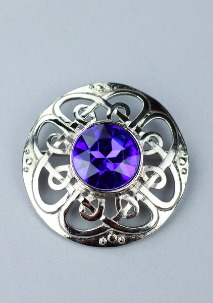 Culloden Plaid Brooch