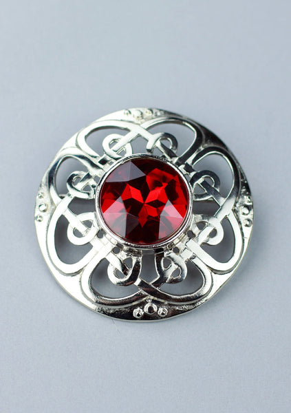 Culloden Plaid Brooch