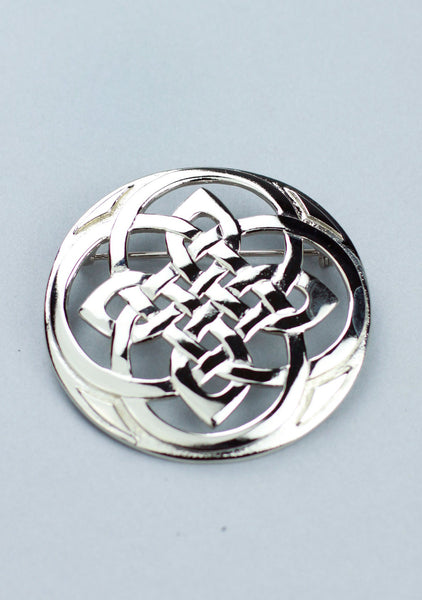 Celtic Plaid Brooch