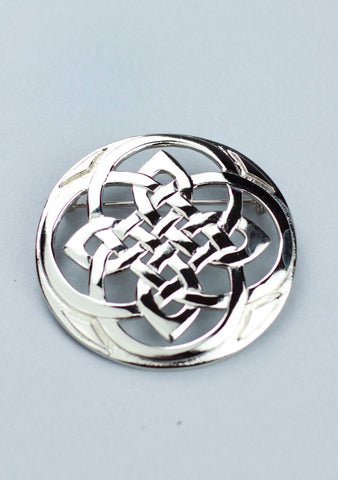Celtic Plaid Brooch
