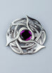 Celtic Serpent Plaid Brooch