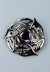 Celtic Serpent Plaid Brooch