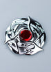 Celtic Serpent Plaid Brooch
