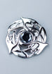 Celtic Serpent Plaid Brooch