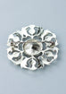 Scottish Thistle Plaid Brooch