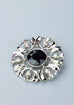 Scottish Thistle Plaid Brooch