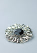 Scottish Thistle Plaid Brooch