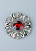 Scottish Thistle Plaid Brooch
