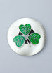 Shamrock Plaid Brooch