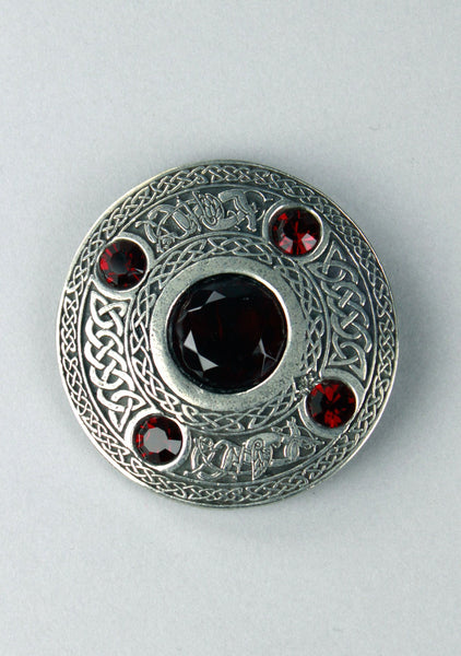 5 Stone Brooch