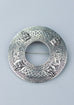 Pewter Lion Design Brooch