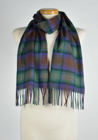 Scottish Cashmere Scarf in Isle of Skye Tartan