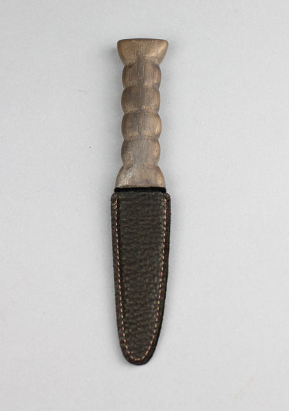 Standard Leather Celtic Sgian Dubh