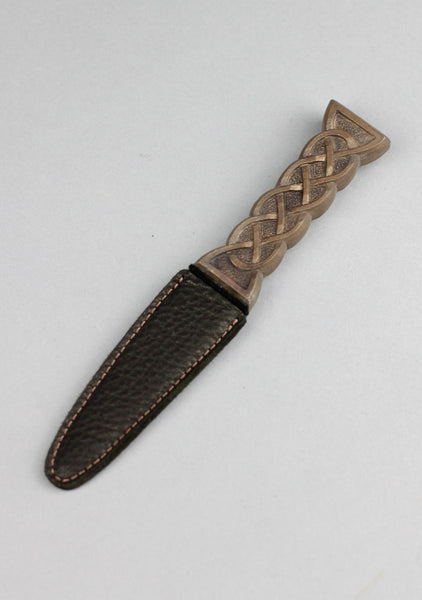Standard Leather Celtic Sgian Dubh