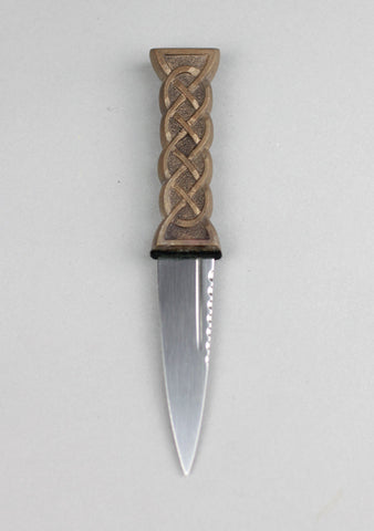 Standard Leather Celtic Sgian Dubh
