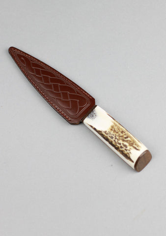 Luxury Staghorn & Walnut Sgian Dubh