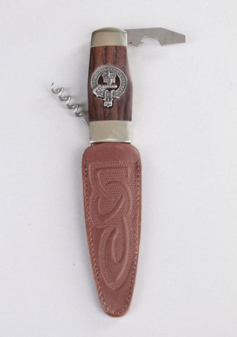 Luxury Officer Clan Crest Sgian Dubh