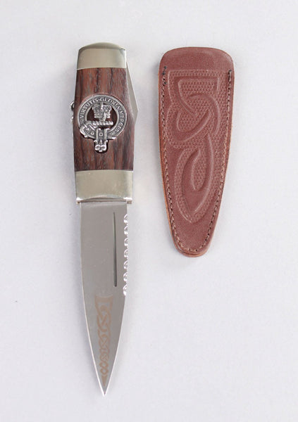 Luxury Officer Clan Crest Sgian Dubh