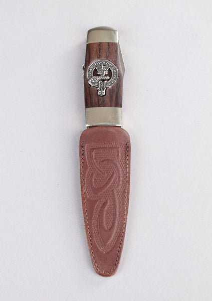Luxury Officer Clan Crest Sgian Dubh