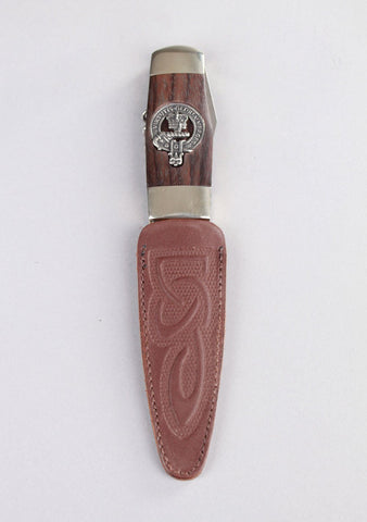 Luxury Officer Clan Crest Sgian Dubh