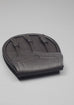 Handmade Line Embossed Leather Sporran