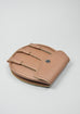Handmade Line Embossed Leather Sporran
