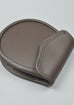 Military Style Plain Brown Leather Sporran