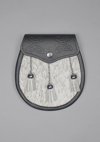Celtic Design Bovine Semi Dress Sporran