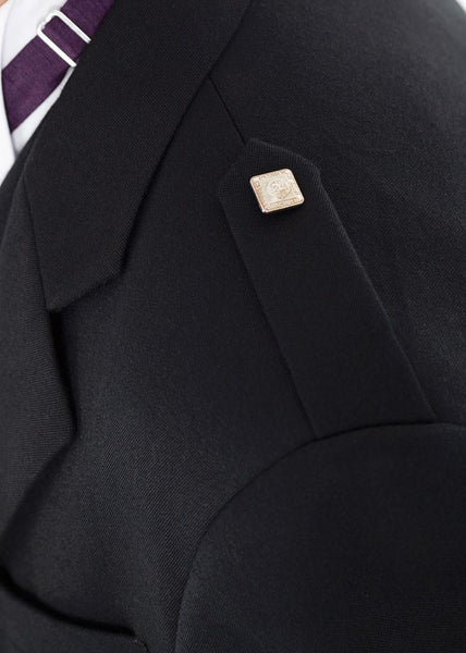 Standard Black Argyll Jacket - Jacket Epaulette