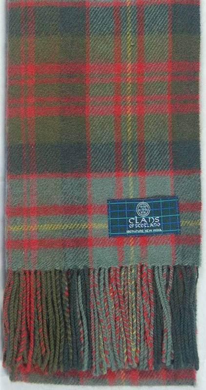 Cameron of Erracht Weathered Tartan Scarf