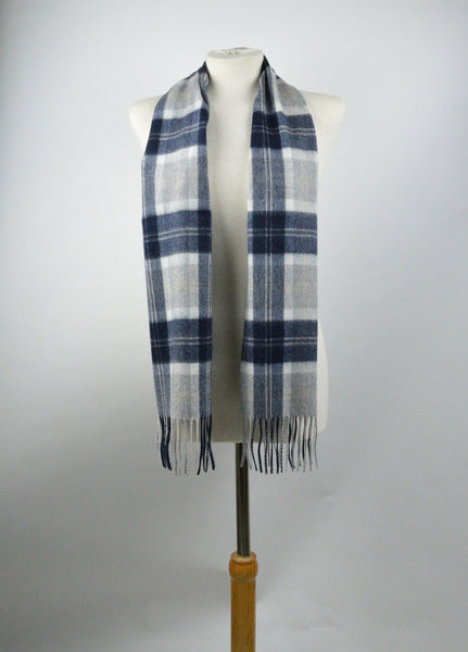 Bannockbane Silver Lambswool Scarf
