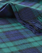 Classic Lambswool Blanket in Black Watch Tartan
