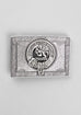 Rectangular Clan Crest Pewter Buckle