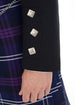 Standard Black Prince Charlie Jacket & Vest- Jacket Cuff