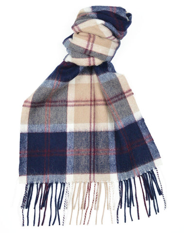 Bannockbane Navy Modern Tartan Scarf