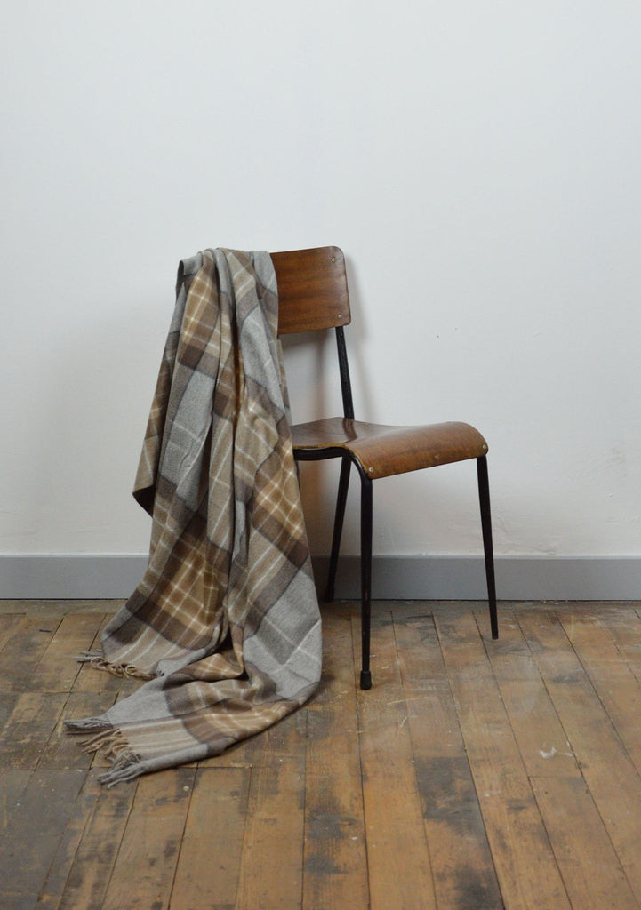 Cashmere Blanket in Mackellar Tartan