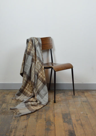 Cashmere Blanket in Mackellar Tartan