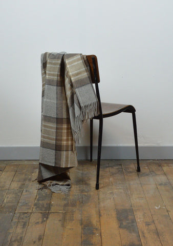 Cashmere Blanket in Mackellar Tartan
