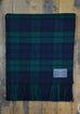 Lambswool Blanket in Black Watch Tartan