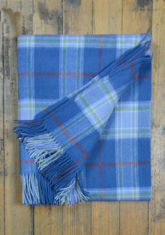 Lambswool Blanket in Musselburgh Tartan