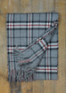 Lambswool Blanket in Thomson Grey Tartan