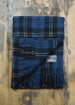 Recycled Wool Blanket in Ramsay Blue Tartan