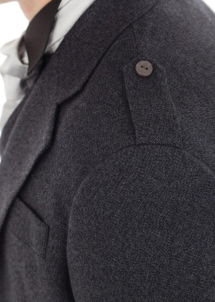 Standard Tweed Jacket & Vest - Jacket Epaulette