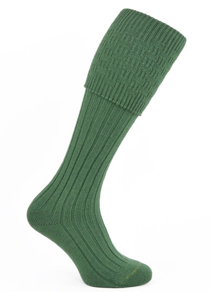 Glenbeg Kilt Hose - Lovat Green