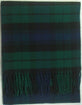 Black Watch Tartan Lambswool Scarf
