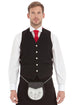 Custom Made 5 Button Tweed Waistcoat