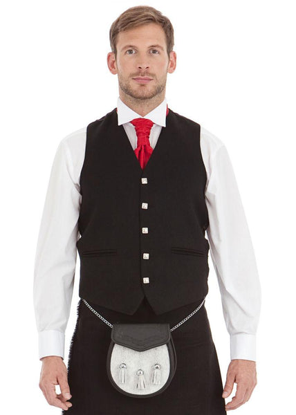 Custom Made 5 Button Tweed Waistcoat